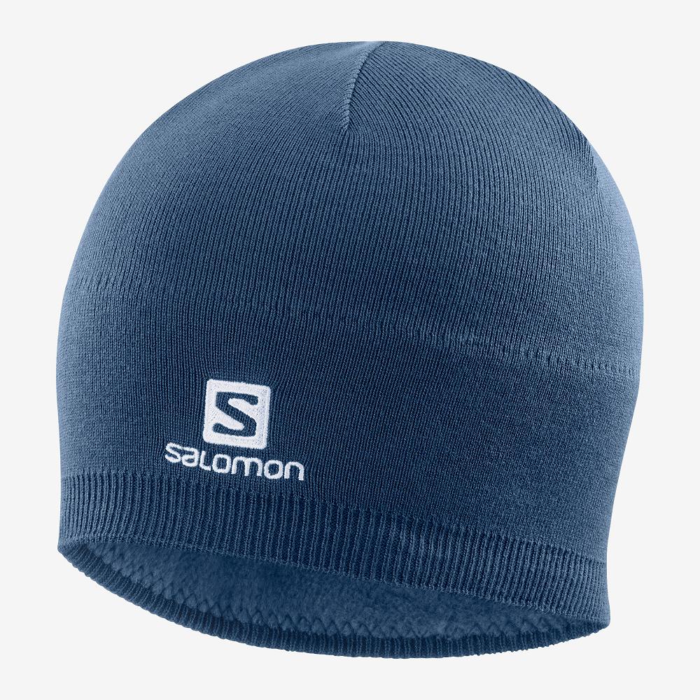 Salomon RS WARM Gorros Hombre - Azul Marino - Colombia (06521-WREV)